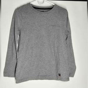 40 Grit Men's Gray Long Sleeve Tee